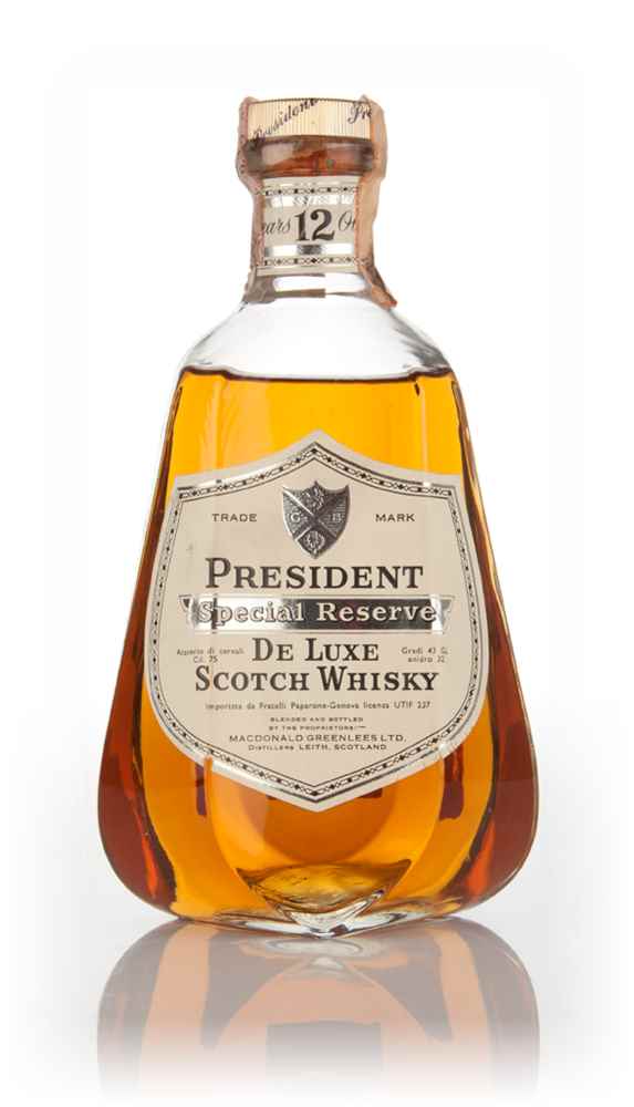 President Special Reserve 12 Year Old - 1970s