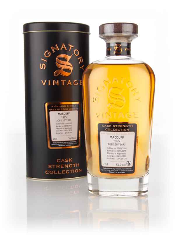 Macduff 20 Year Old 1995 (cask 7869 & 7872) - Cask Strength Collection (Signatory)