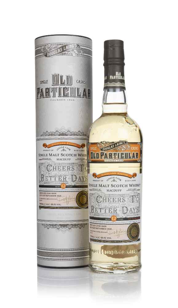 Macduff "Cheers To Better Days" 12 Year Old 2009 (cask 15233) - Old Particular (Douglas Laing)