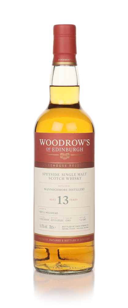 Mannochmore 13 Year Old 2009 (cask 1390) - Woodrow's of Edinburgh