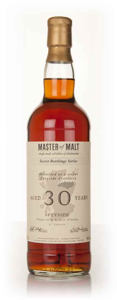 Master of Malt 30 Year Old Speyside (4th Edition)