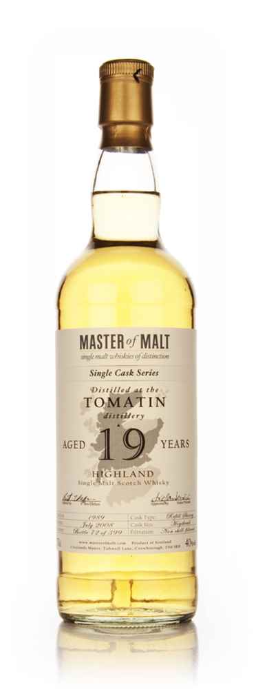 Tomatin 19 Year Old - Single Cask (Master of Malt)