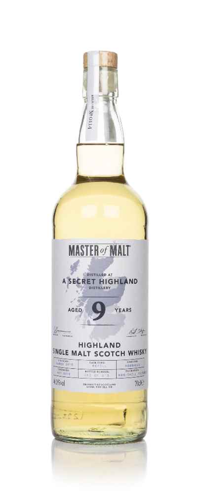A Secret Highland 9 Year Old 2010 (Master of Malt)