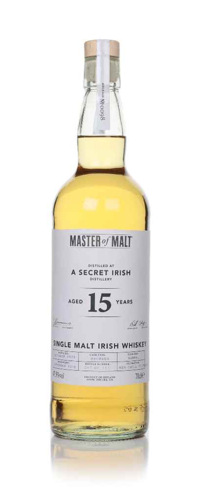 A Secret Irish Distillery 15 Year Old 2003 (Master of Malt)