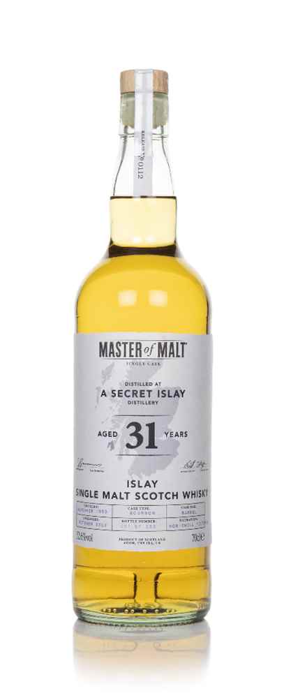 Secret Islay Distillery 31 Year Old 1990 Single Cask (Master of Malt) (52.6%)