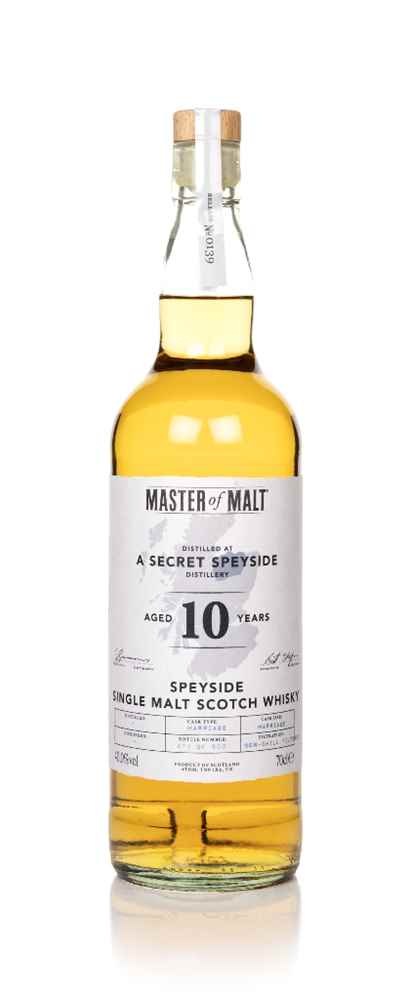 Secret Speyside Distillery 10 Year Old (Master of Malt)