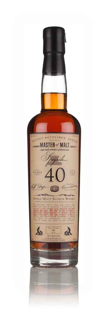 Master of Malt 40 Year Old Speyside (3rd Edition)
