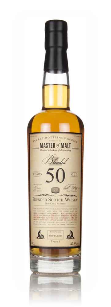 Master of Malt 50 Year Old Blended Scotch Whisky