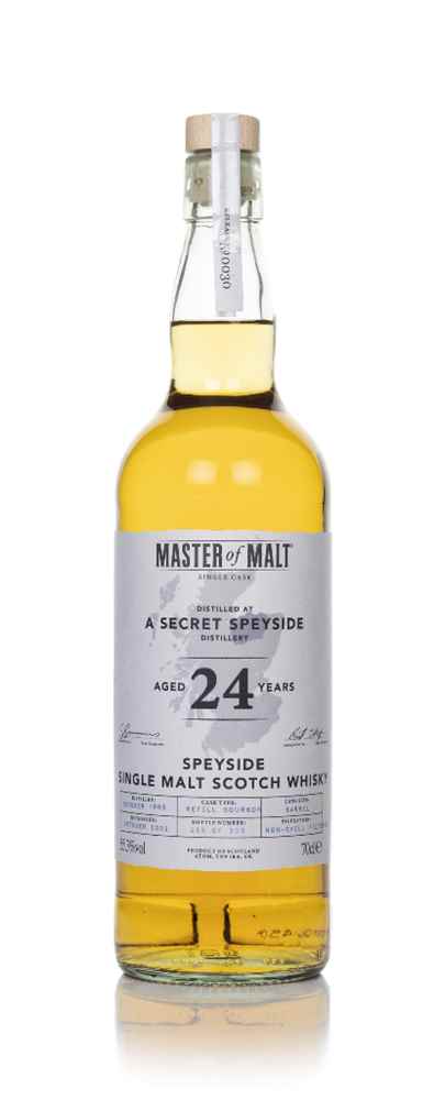 Secret Speyside Distillery 24 Year Old 1998 Single Cask (Master of Malt)