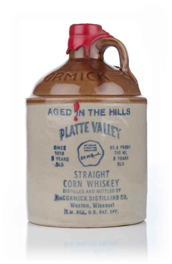 Platte Valley 5 Year Old Corn Whiskey - 1970s