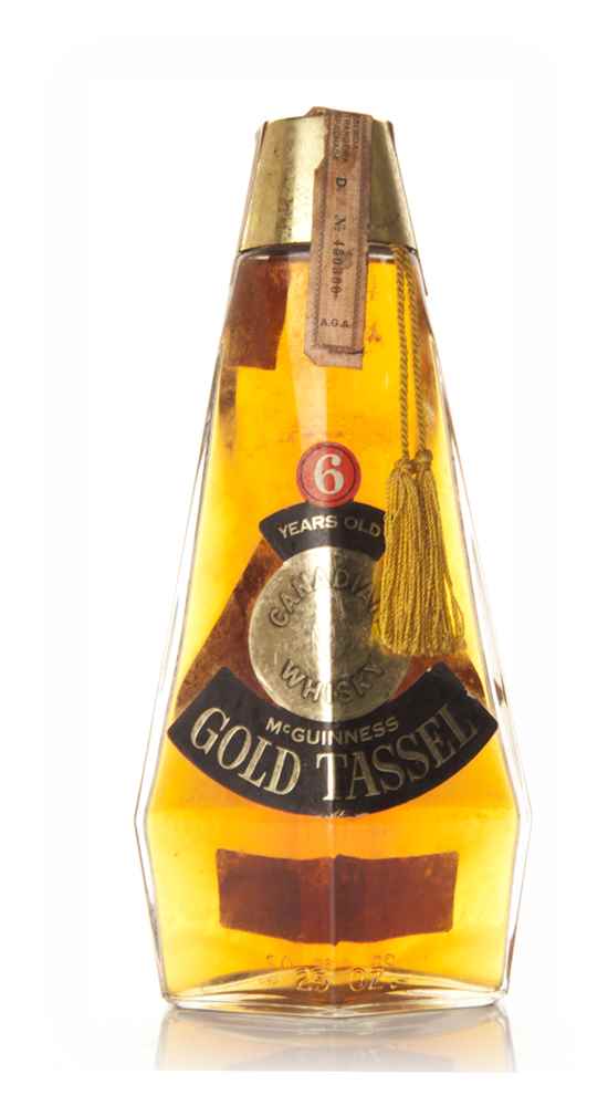 McGuinness Gold Tassel 6 Year Old  Canadian Whiskey - 1960s