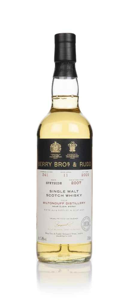 Miltonduff 11 Year Old 2007 (cask 341) - Berry Bros. & Rudd