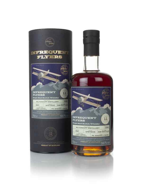 Miltonduff 11 Year Old 2009 (cask 6341) - Infrequent Flyers (Alistair Walker)