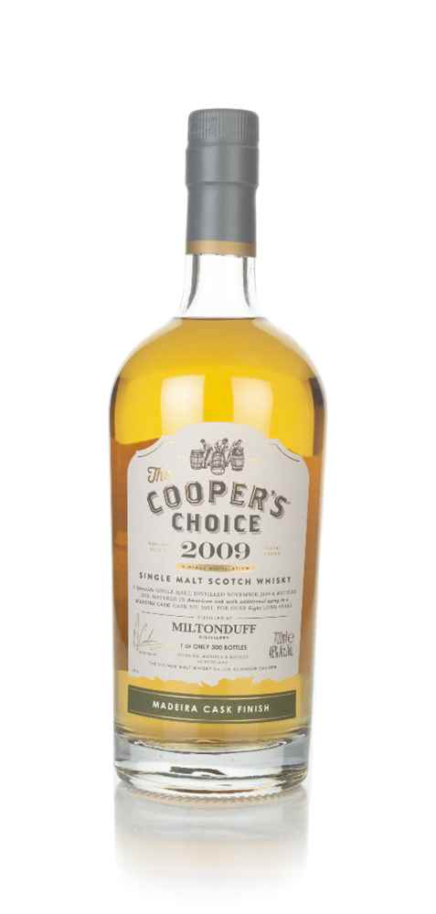 Miltonduff 8 Year Old 2009 (cask 9091) - The Cooper's Choice (The Vintage Malt Whisky Co.)