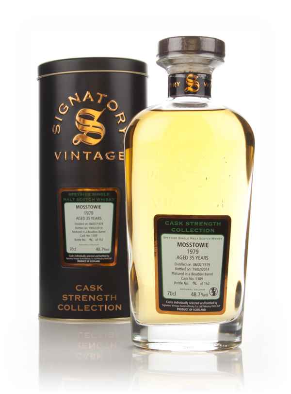 Mosstowie 35 Year Old 1979 (cask 1309) - Cask Strength Collection (Signatory)