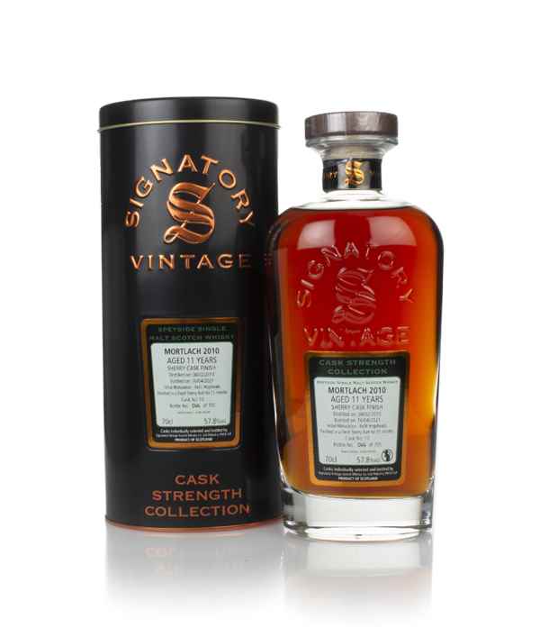 Mortlach 11 Year Old 2010 (cask 10) - Cask Strength Collection (Signatory)