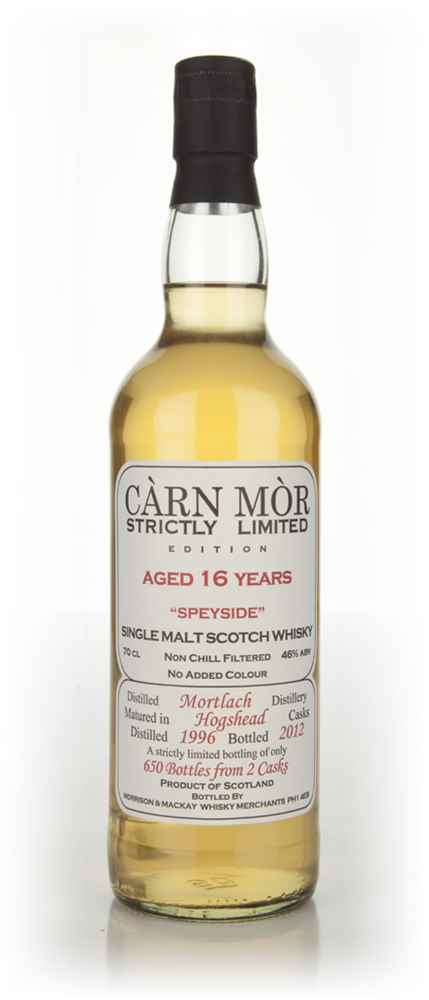 Mortlach 16 Year Old 1996 - Strictly Limited (Càrn Mòr)