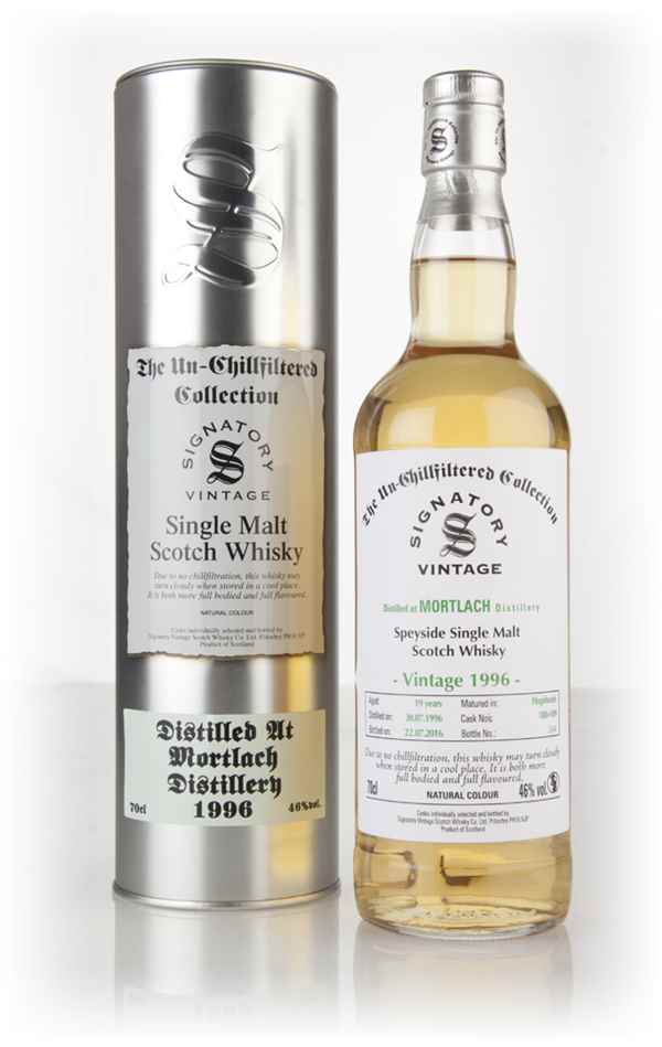 Mortlach 19 Year Old 1996 (casks 188 & 189) - Un-Chillfiltered Collection (Signatory)