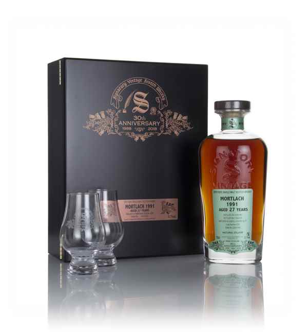 Mortlach 27 Year Old 1991 (cask 4239) - 30th Anniversary Gift Box (Signatory)