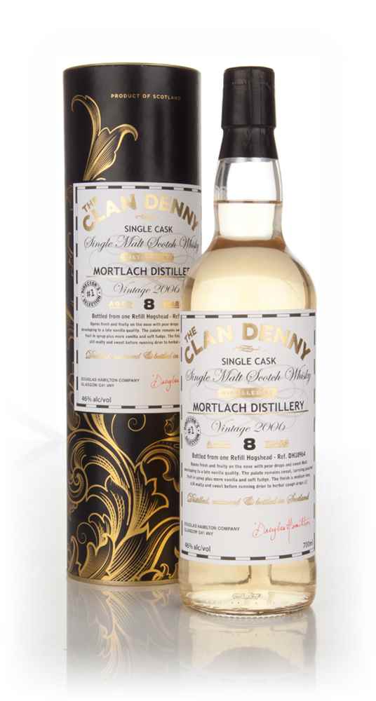 Mortlach 8 Year Old 2006 (cask 10964) - The Clan Denny (Douglas Laing)
