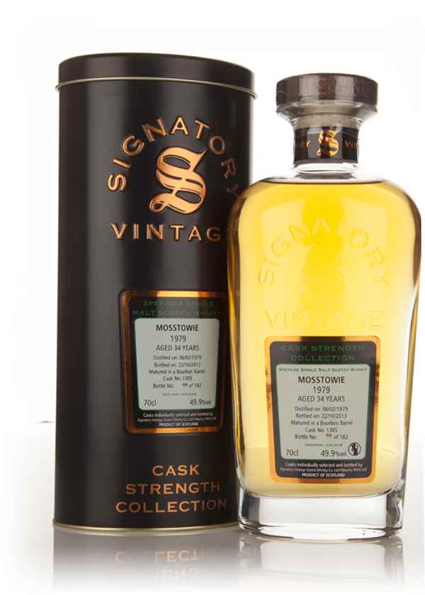Mosstowie 34 Year Old 1979 (cask 1305) - Cask Strength Collection (Signatory)