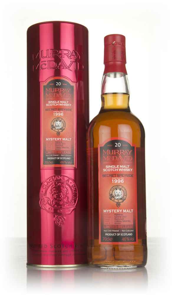 Secret Speyside 20 Year Old 1996 (cask 600007) - Mystery Malt (Murray McDavid)