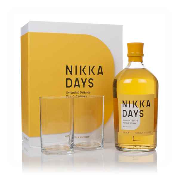 Nikka Days Gift Pack with 2x Glasses