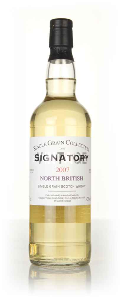 North British 10 Year Old 2007 - Single Grain Collection (Signatory)