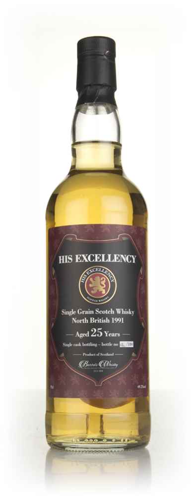 North British 25 Year Old 1991 - His Excellency (Bartels Whisky)