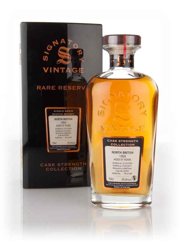 North British 51 Year Old 1959 (cask 67876) - Cask Strength Collection Rare Reserve (Signatory)