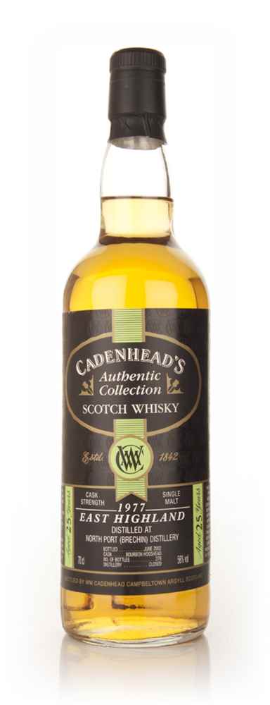 North Port (Brechin) 25 Year Old 1977 - Authentic Collection (Cadenhead's)