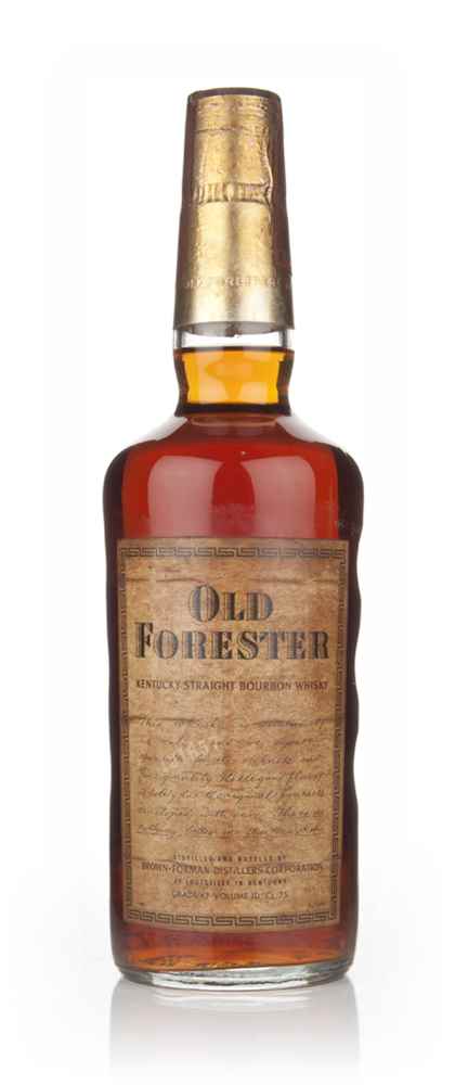 Old Forester Kentucky Bourbon - 1970s