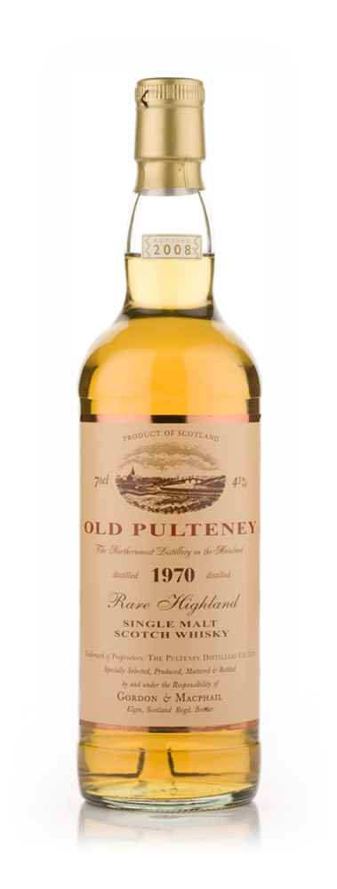 Old Pulteney 1970 (Gordon and MacPhail)