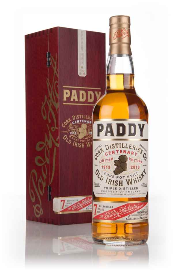 Paddy 7 Year Old Centenary Irish Whisky