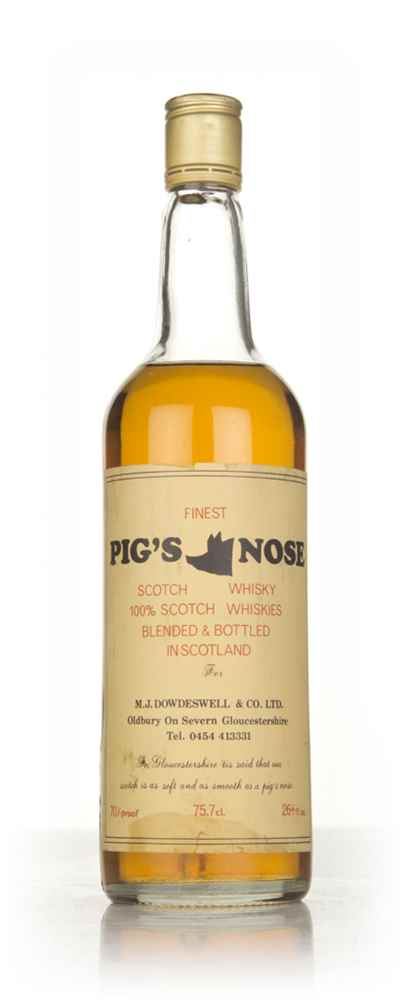 Pig's Nose Whisky - 1970s