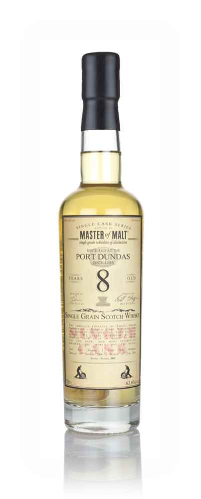 Port Dundas 8 Year Old 2009 - Single Cask (Master of Malt)