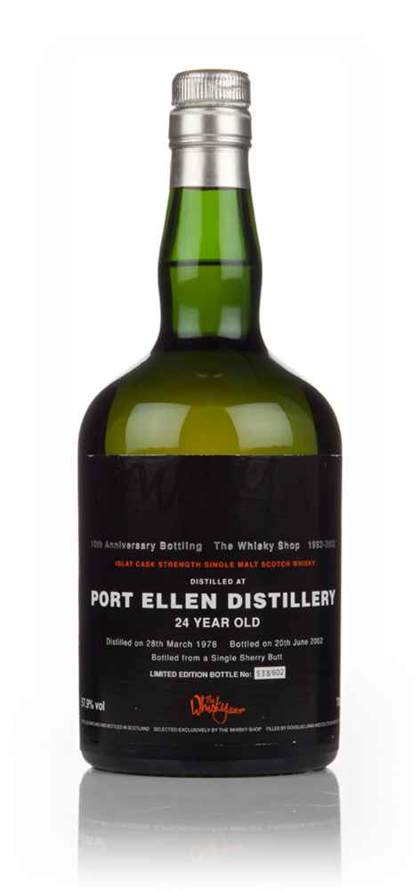 Port Ellen 24 Year Old 1978 (bottled 2002) - The Whisky Shop 10th Anniversary Bottling