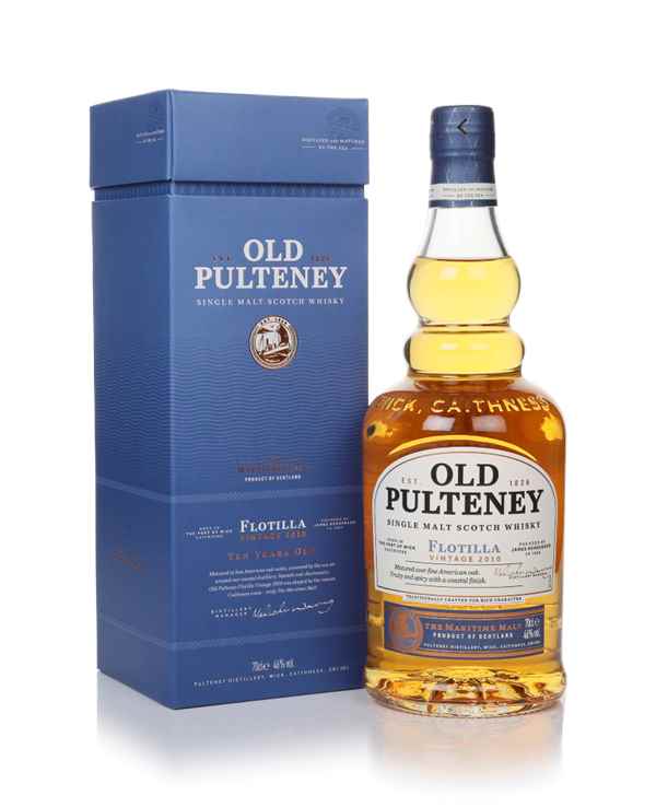 Old Pulteney 10 Year Old Flotilla Vintage 2010