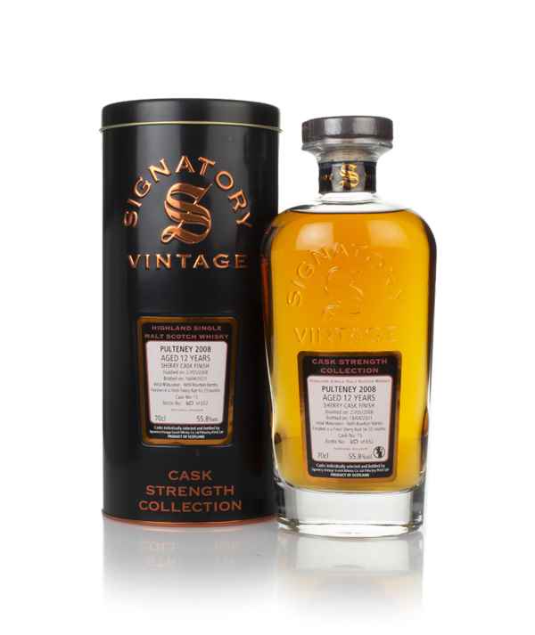 Pulteney 12 Year Old 2008 (cask 15) - Cask Strength Collection (Signatory)