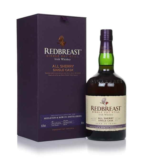 Redbreast 20 Year Old 1999 All Sherry (Midleton & Bow St)