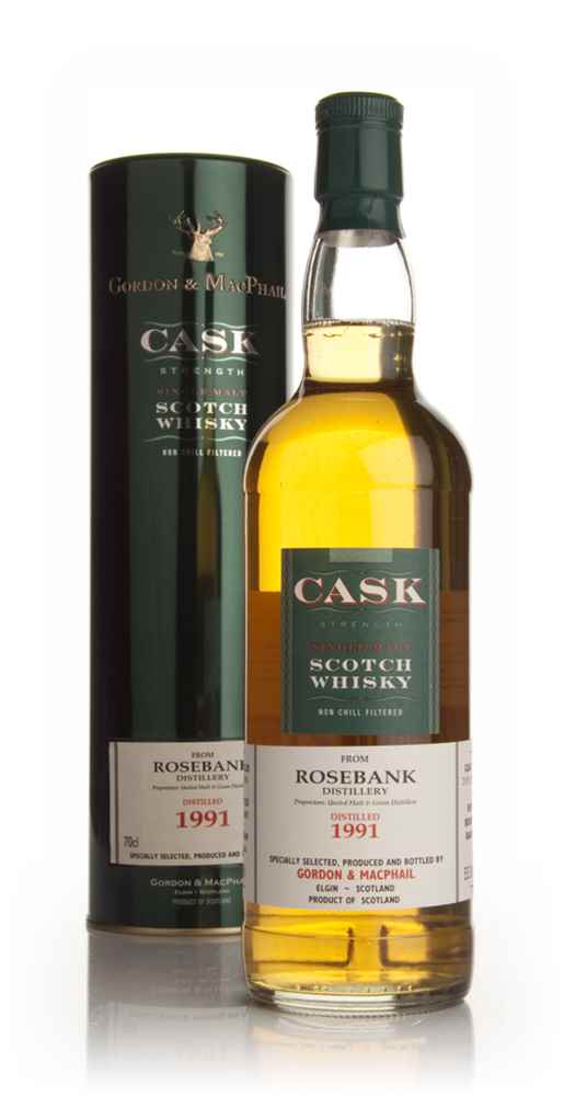 Rosebank 1991 - Cask Strength (Gordon and MacPhail)