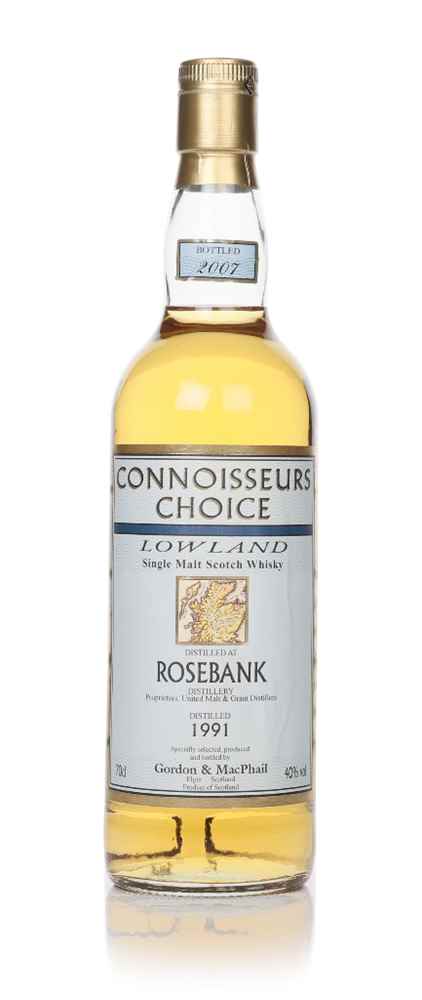 Rosebank 1991 (bottled 2007) - Connoisseurs Choice (Gordon & MacPhail)