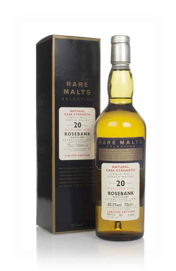 Rosebank 20 Year Old 1979 - Rare Malts