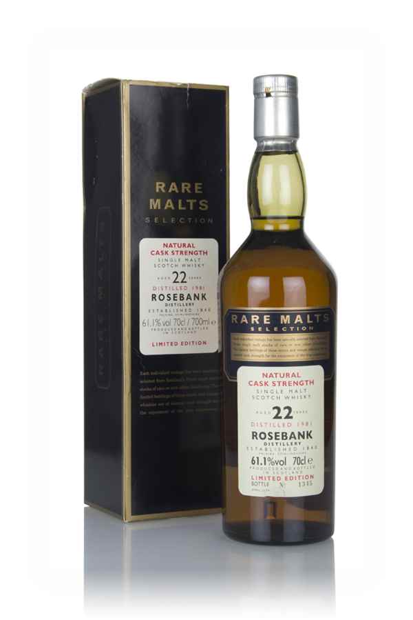Rosebank 22 Year Old 1981 - Rare Malts