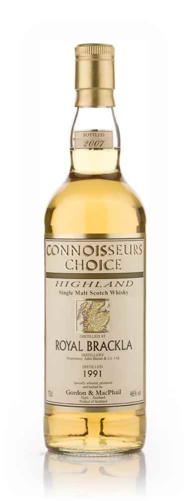 Royal Brackla 1991 - Connoisseurs Choice (Gordon and MacPhail)