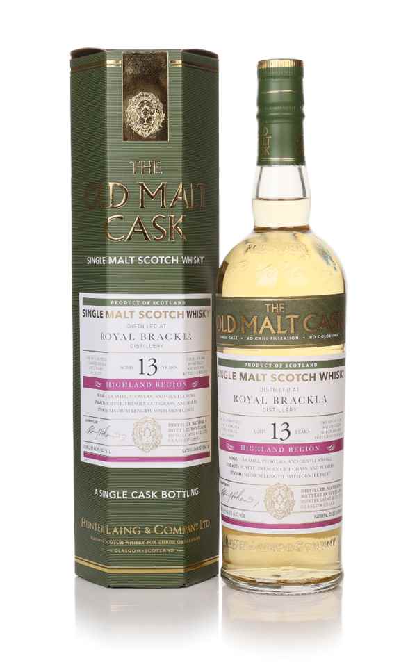 Royal Brackla 13 Year Old 2009 (Cask 19897) - Old Malt Cask (Hunter Laing)