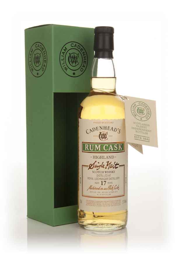 Royal Lochnagar 17 Year Old 1996 - Rum Cask (MW Cadenhead)