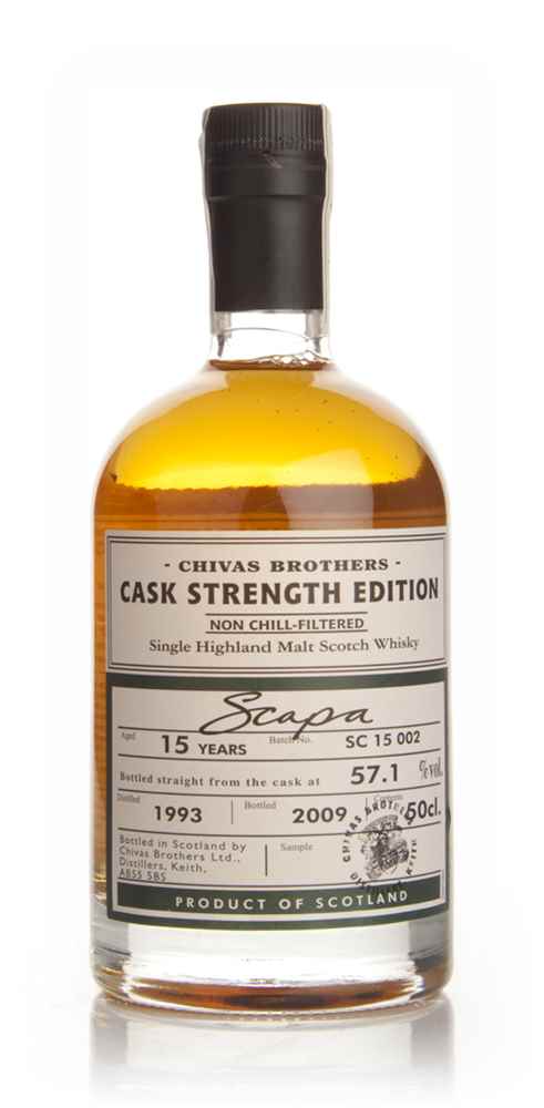 Scapa 15 Year Old 1993 - Cask Strength Edition (Chivas Brothers)