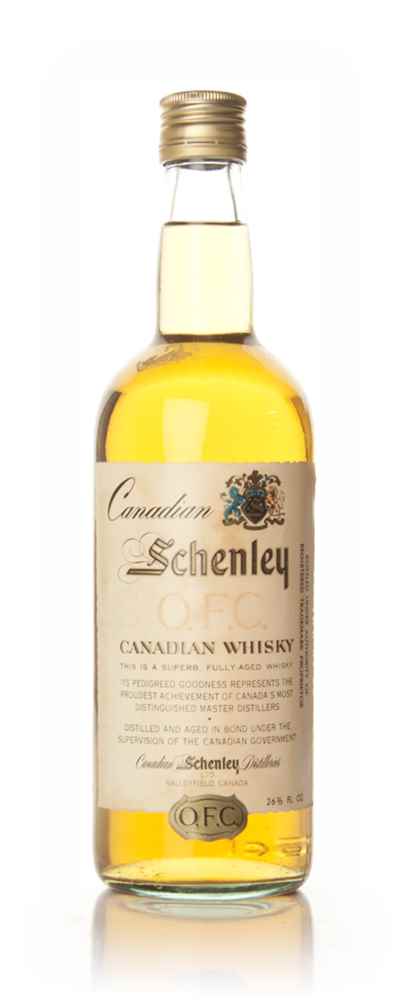 Schenley O.F.C. Canadian Whisky - 1960s