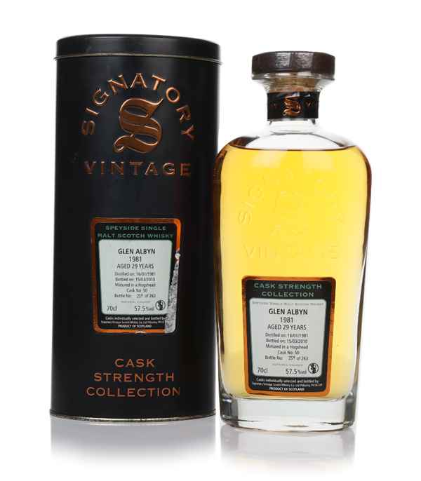 Glen Albyn 29 Year Old 1981 (Cask 50) - Cask Strength Collection (Signatory)